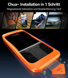 TORRAS For 17 Pro Max Tempered Glass [Full Screen] Top Shatterproof Film for 17 Pro Max Screen Protector 9H+ Protective Glass [Car Installation] Anti-Fingerprint, Pack of 2