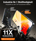 TORRAS For 17 Pro Max Tempered Glass [Full Screen] Top Shatterproof Film for 17 Pro Max Screen Protector 9H+ Protective Glass [Car Installation] Anti-Fingerprint, Pack of 2