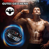 MOKIDO Magnetarmband Herren, Noruion Far-Infrarot-Ionen-Armband, 2024 Herrenarmbänder Längenverstellbar Mit, Magnetarmband Magnetbänder Für Herren Jungen und Mädchen