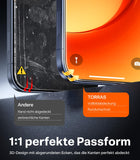 TORRAS For 17 Pro Max Tempered Glass [Full Screen] Top Shatterproof Film for 17 Pro Max Screen Protector 9H+ Protective Glass [Car Installation] Anti-Fingerprint, Pack of 2