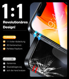 TORRAS For 17 Pro Max Tempered Glass [Full Screen] Top Shatterproof Film for 17 Pro Max Screen Protector 9H+ Protective Glass [Car Installation] Anti-Fingerprint, Pack of 2
