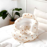 Baby PVC Inflatable Seat Sofa Multifunctional Bathroom Chair Baby Toys Learning Feed Baby Eating Chair Child Seat Baby Bath Toys