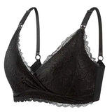 Feeding Bra Maternity Bras Wirefree Lace Nursing Bra Pregnancy Clothes Prevent Sagging Breastfeeding Women'S Sujetador Lactancia