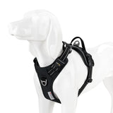 TRUE LOVE Pet Harness No Pull Nylon Reflective Dog Harness Adjustable Comfortable Control Step-In Brilliant  TLH5654