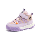 Children'S Sneakers Autumn Winter Boys Sport Shoes Girls Plush Cashmere Warm Lined Casual Shoes Studnet Shoes Teen Running Flats