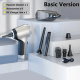 Wireless Car Vacuum Cleaner Strong Cordless Cleaner Suction Handheld Auto Vacuum Home&Car Dual Use Minivacuum Cleaner Appliance