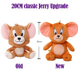 Anime Tom and Jerry Plush Toy Cartoon Movie Figures Cat Mouse Cute Plushies Stuffed Animal Doll Toys for Kids Gift Free Shipping