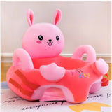 Cute Cartoon Baby Sofa Cover Learning to Sit Seat Feeding Chair Case Kids Baby Sofa Skin Infant Baby Seat Sofa without Cotton