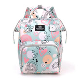 USB Mommy Diaper Bags Baby Stroller Hanging Bag Maternity Large Capacity Dry and Wet Separation Nappy Backpacks Baby Nursing Bag