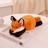 45-70Cm Super Soft Lazy Fluffy Plush Stuffed Animals Plushie Raccoon Fox Crocodile Sloth Hug Throw Pillow Birthday Gift Boy Girl