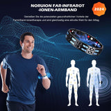 MOKIDO Magnetarmband Herren, Noruion Far-Infrarot-Ionen-Armband, 2024 Herrenarmbänder Längenverstellbar Mit, Magnetarmband Magnetbänder Für Herren Jungen und Mädchen
