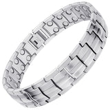 MagnetRX® Ultrastarkes Magnetarmband – Magnetbänder für Herren – Herrenarmband längenverstellbar mit Größenbestimmungswerkzeug (Schwarz)