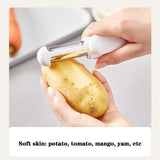 360 Rotating Stainless Steel Peeler 3 In 1 Multifunctional Rotary Paring Knife And Grater Kitchen Gadgets Multifunctional Paring Knife Stainless Steel Paring Knife For Peeling Shredding