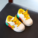 Pokemon Pikachu Baby Shoes Cute Cartoon Baby Non-Slip Casual Shoes Boys Girls Toddler Shoes Sneakers Kids Outdoor Shoes Toys