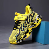 Boys Running Shoes 2022 Design Children Sneakers Mesh Kids Casual Sneakers 7-12 Years Children Sneakers for Boys
