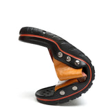 Summer Men Slippers Genuine Leather Breathable Clogs Sandals Beach Classics Leather Slides Outdoor Flip Flops plus Size Men Shoe