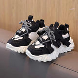 New 2024 Winter Children'S Sneakers Boys Girls plus Cashmere Warm Sport Shoes Kids Non-Slip Casual Shoes Toddler Running Shoes