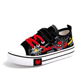 Disney Spiderman Children Canvas Shoes Girls Running Sneakers Spring Fashion Teenager Kids Shoes for Boys Casual Shoes 26-36
