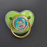 2024  Elephant Baby Pacifier Chain Clip for Newborns Bpa-Free Luxury Bling Pacifier Silicone Dummy Pacifier Chupetta 0-36M