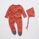 0-24M Newborn Kid Baby Boy Girls Clothes Autumn Spring Print Romper Cute Cotton New Born Jumpsuit Lovely Stretch Body Outfit