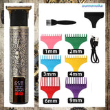 Heavy Metal Hair Cutting Machine Clipper for Men Barber Shop Trimmer for Men Mower Men'S Electric Shaver Haircut Beard Trimmer