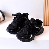 2024 New Baby Toddler Shoes for Boys Girls Breathable Mesh Kids Casual Sneakers PU Non-Slip Children Sport Shoes Size 21-36
