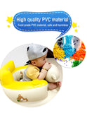 PVC Baby Inflatable Chair Seat Sofa for Bathe Feed Toys Children Portable Outdoor Chair for Boy Girl with Pump