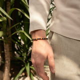 Attraction Zen Armband Dreifacher Schutz - Tigerauge, schwarzer Obsidian, Hämatit | ALLE STEINE IN UNSEREN ARMBÄNDERN SIND NATÜRLICH