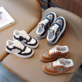 Children Casual Shoes Spring Autumn New Fashion Soft Boys Sports Shoes Students Lace-Up Light Sneakers for Girls Versatile Shoes