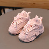 Child Fashion Sport Shoes Spring Fashion Breathable Kids Boys Non-Slip Soft Soles Shoes Girls Sneakers with Light Running Shoes