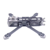 TEOSAW Dipper 5 Radstand von 230 mm Armstärke von 5 mm X-Typ 5 Zoll Freestyle-Rahmenkit Unterstützung für VISTA / DJI Air Unit für RC Drone FPV Racing