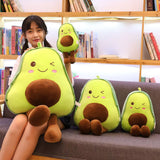 New Cute Avocado Plush Toy Doll Children'S Sleeping Pillow Large Doll Holiday Gift Kawaii Creative Fruit Rag Doll Cushion