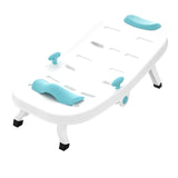 Foldable Shampoo Chaise Longue for Baby Sofa Non-Slip Kids Beach Chair Toy Children Adjustment Shampoo Recliner Seat