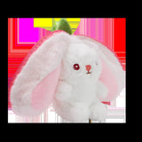 Fruit Transformed into to Fruit Rabbit Pillow Plush Doll Toy Girl Birthday Present Decoration 7.2Inch