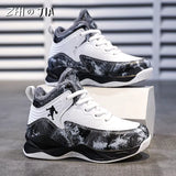 Winter Children'S Plush Basketball Shoes Outdoor Warm Casual Sneaker Boys Fashion Trendy Shoes Youth anti Slip Running Shoes