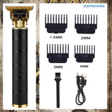 Heavy Metal Hair Cutting Machine Clipper for Men Barber Shop Trimmer for Men Mower Men'S Electric Shaver Haircut Beard Trimmer