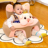 Baby Learning Seat Baby Toys 3-6 Months Anti-Slip Children'S Sofa with Baby Artifact Plush Toy New Sofa Chair Bean Bag