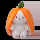 Fruit Transformed into to Fruit Rabbit Pillow Plush Doll Toy Girl Birthday Present Decoration 7.2Inch
