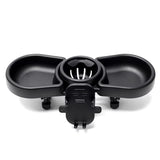 4 in 1 Baby Stroller Dinner Table Tray Phone Holder Plate Accessories Stroller Armrest Dish Tray for Toddler Infant Cup Holder