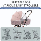 Baby Stroller Mosquito Net Pushchair Cart Insect Shield Net Mesh Safe Infants Protection Mesh Cover Baby Stroller Parts