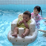Baby Seat Cartoon Inflatable Small Sofa Multi-Functional Bath Chair Kids Dining Chair Portable Outdoor Travel Camping Chairs