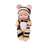6Pcs Simulation Princess Dolls Toy Mini Cute Sleeping Baby Series Doll Cartoon Animal Toy for Kids Kawaii Dolls Girl'S Gift