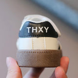 Children'S Training Shoes 2024 Fashion Boys Sports Board Shoes Casual Girls White Shoes Soft Sole Baby Sneakers