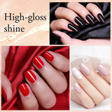 VENALISA Nagel-Gel-Nagellack, semi-permanenter Gellack, Nagelkunst-Salon, 120 Farben, Glitzer, 7,5 ml, Soak Off-Bio-UV-LED-Nagelgel-Lack