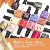 VENALISA Nagel-Gel-Nagellack, semi-permanenter Gellack, Nagelkunst-Salon, 120 Farben, Glitzer, 7,5 ml, Soak Off-Bio-UV-LED-Nagelgel-Lack
