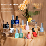 VENALISA Nagel-Gel-Nagellack, semi-permanenter Gellack, Nagelkunst-Salon, 120 Farben, Glitzer, 7,5 ml, Soak Off-Bio-UV-LED-Nagelgel-Lack