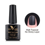 VENALISA Nagel-Gel-Nagellack, semi-permanenter Gellack, Nagelkunst-Salon, 120 Farben, Glitzer, 7,5 ml, Soak Off-Bio-UV-LED-Nagelgel-Lack