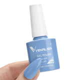 VENALISA Nagel-Gel-Nagellack, semi-permanenter Gellack, Nagelkunst-Salon, 120 Farben, Glitzer, 7,5 ml, Soak Off-Bio-UV-LED-Nagelgel-Lack