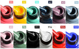 VENALISA Nagel-Gel-Nagellack, semi-permanenter Gellack, Nagelkunst-Salon, 120 Farben, Glitzer, 7,5 ml, Soak Off-Bio-UV-LED-Nagelgel-Lack