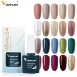VENALISA Nagel-Gel-Nagellack, semi-permanenter Gellack, Nagelkunst-Salon, 120 Farben, Glitzer, 7,5 ml, Soak Off-Bio-UV-LED-Nagelgel-Lack